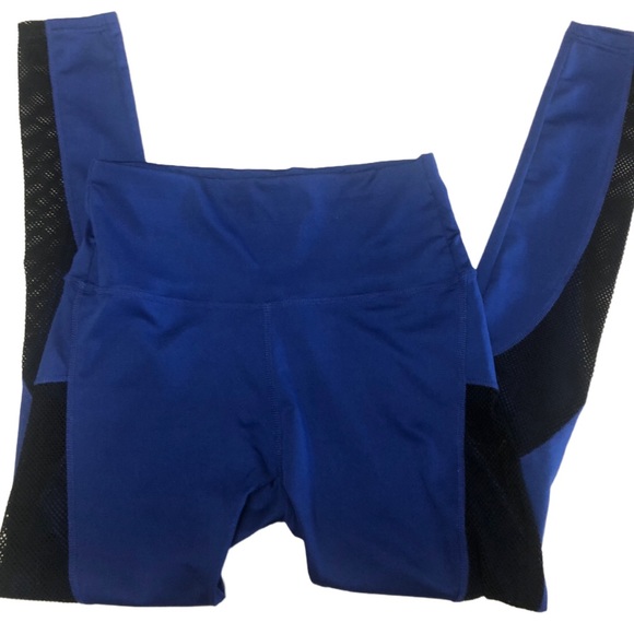 Pants - Blue and Black Work out Pants